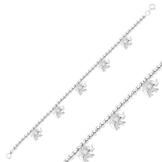 Pulsera con elefantes