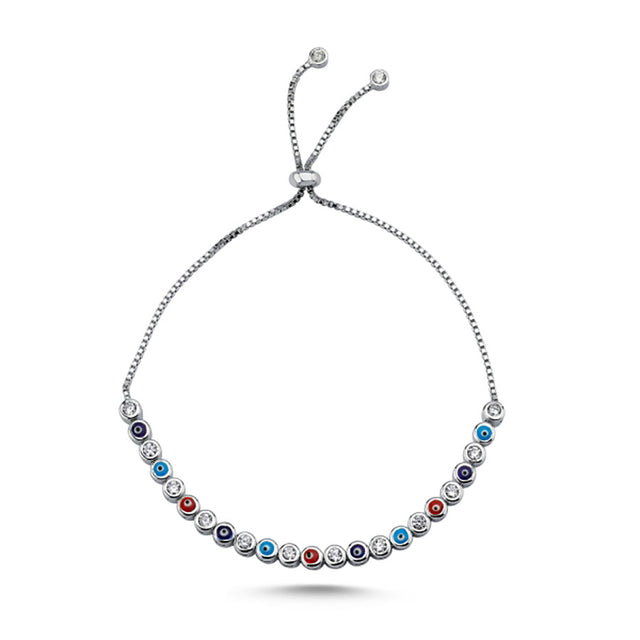 Pulsera con ojos turcos