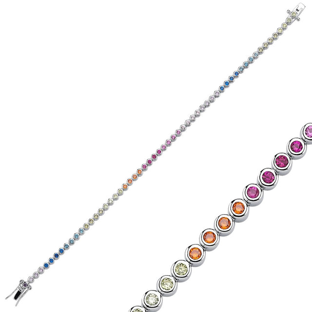 Pulsera multicolor