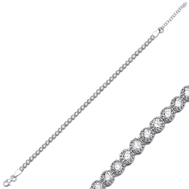 Pulsera con circonias