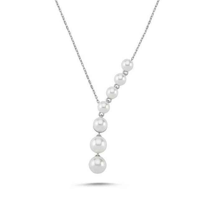 Gargantilla con perlas