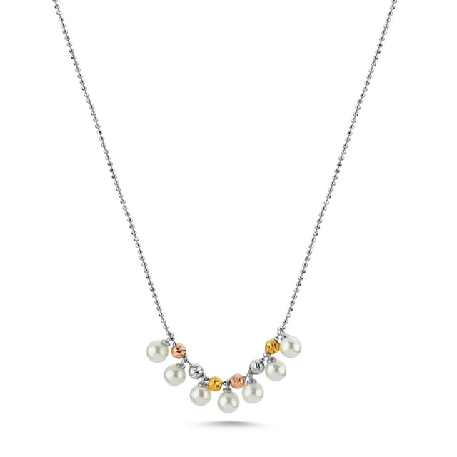 Gargantilla con perlas