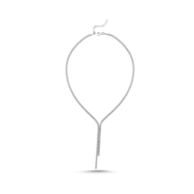 Corbatín con circonias