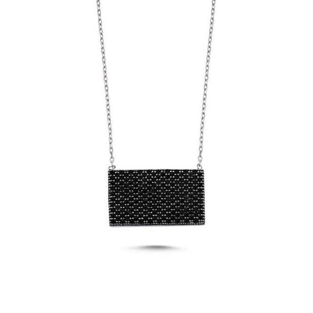 Gargantilla rectangular