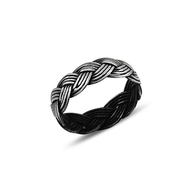 Anillo tejido