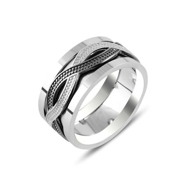 Anillo bicolor móvil