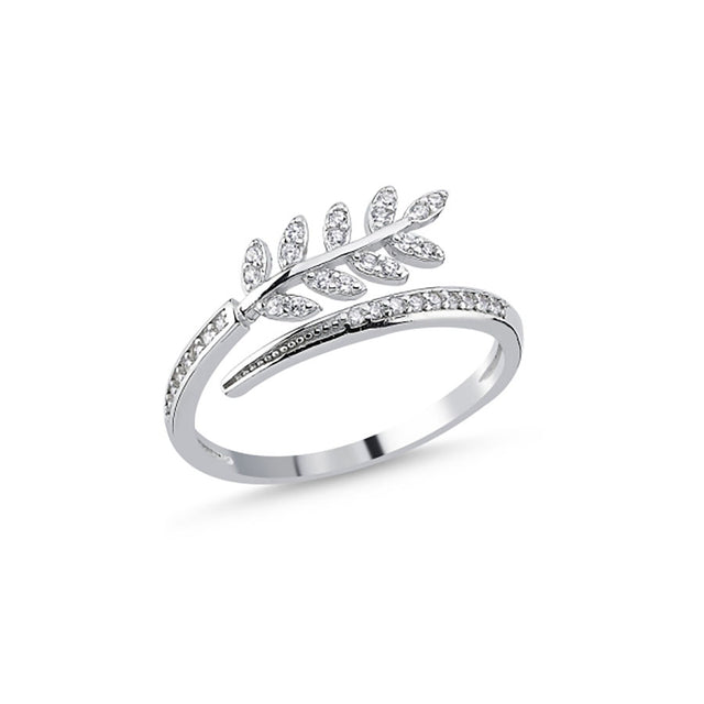 Anillo de hojas