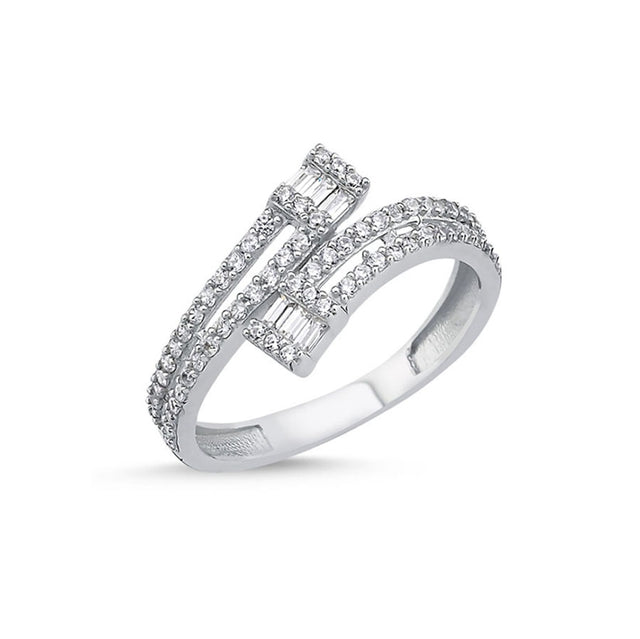 Anillo con circonias