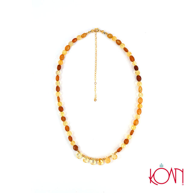 Collar de citrinas