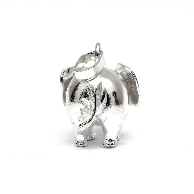 Dije volumétrico de elefante