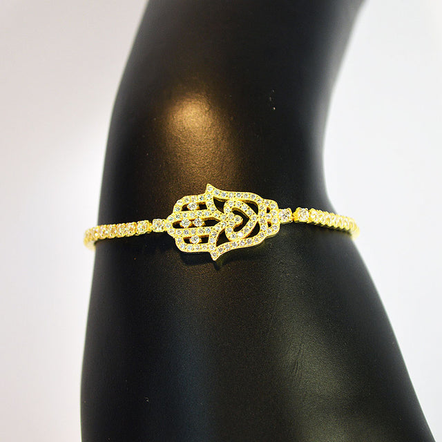Pulsera con mano de Hamsa