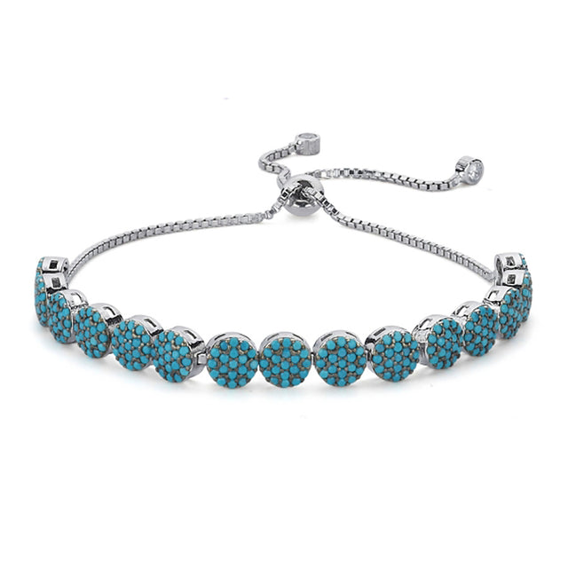 Pulsera con turquesas