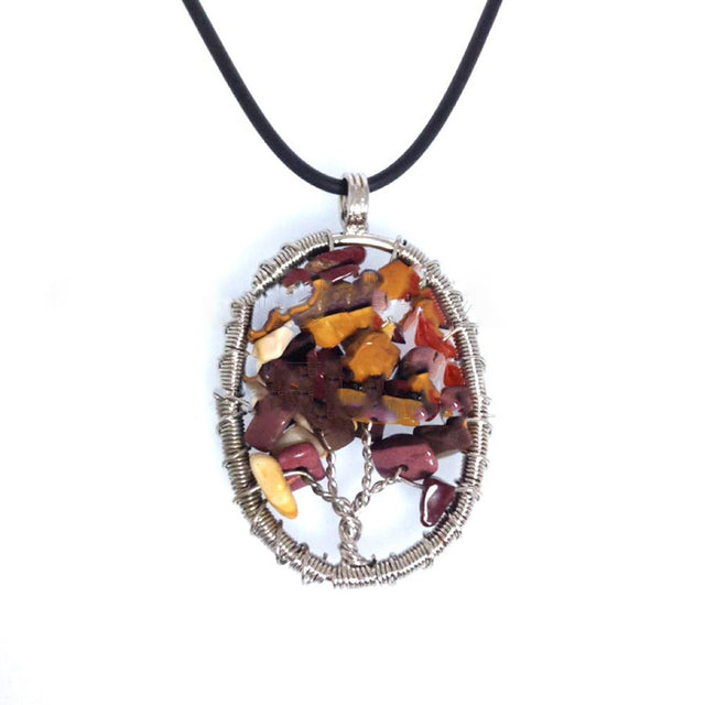 Dije con piedras naturales