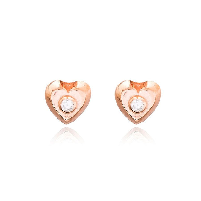 Broqueles de corazón