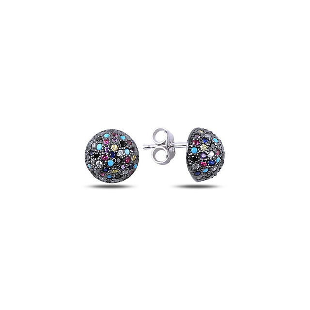Broqueles multicolor