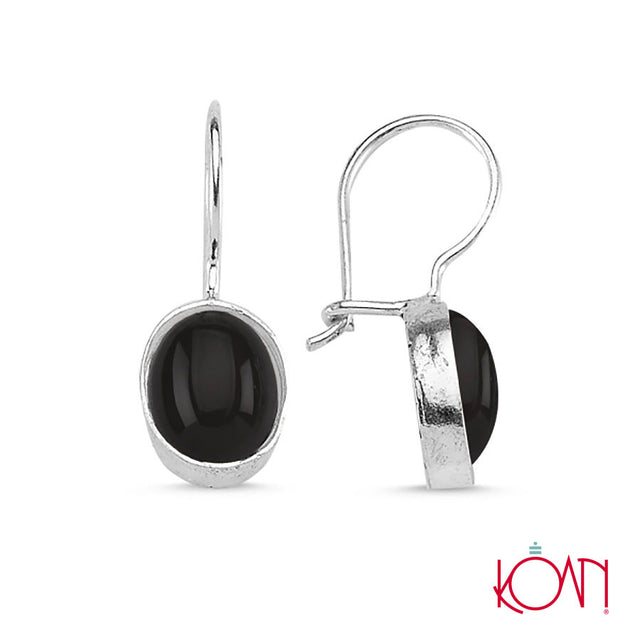 Aretes con ónix