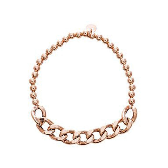 Pulsera de eslabones y esferas