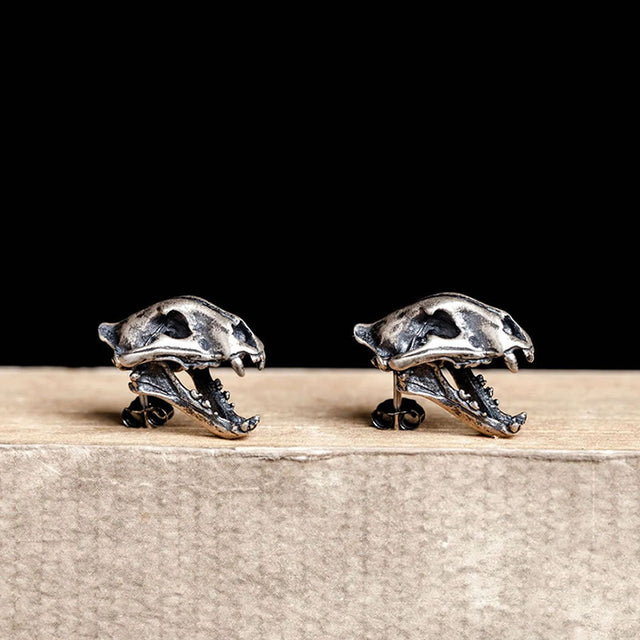 Broqueles de calavera de tigre