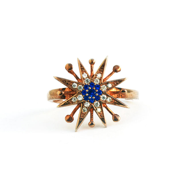 Anillo rosado de sol