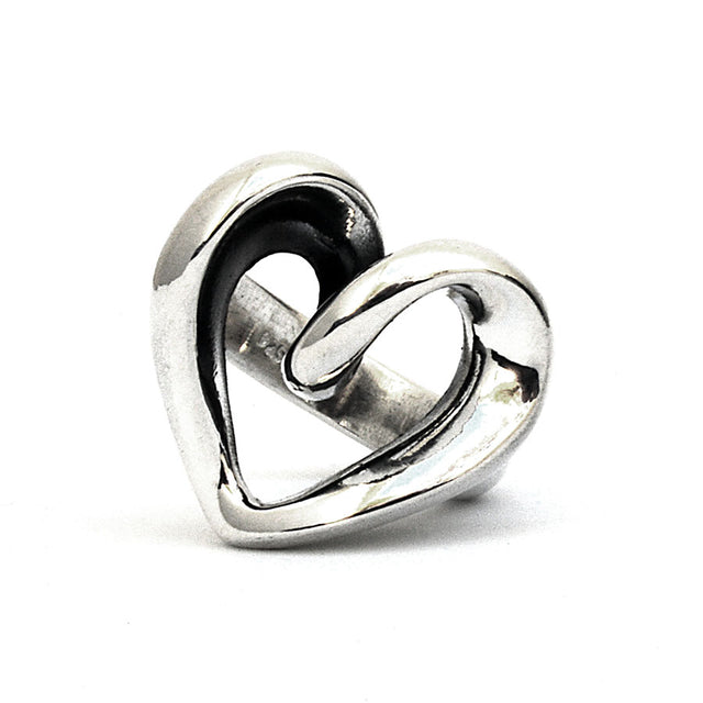 Anillo volumétrico de corazón