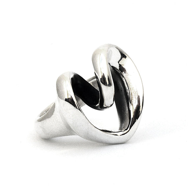 Anillo volumétrico de corazón