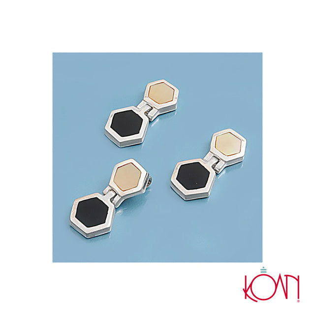 Medio aderezo con figuras hexagonales