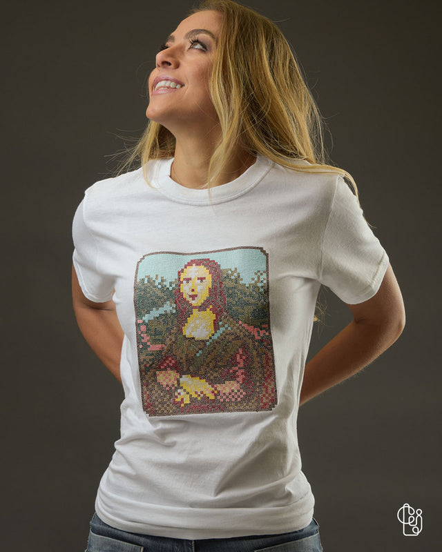 Mona Lisa: playera unisex